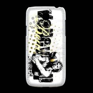 Coque Samsung Galaxy S4mini Beach Volley Vintage 50