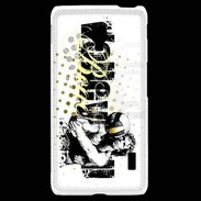 Coque LG F6 Beach Volley Vintage 50