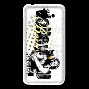 Coque Huawei Y550 Beach Volley Vintage 50
