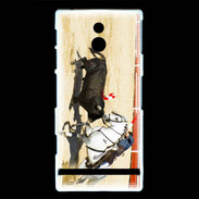 Coque Sony Xperia P Corrida à cheval 10
