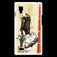 Coque LG Optimus L9 Corrida à cheval 10