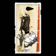 Coque Sony Xperia M2 Corrida à cheval 10
