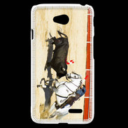 Coque LG L70 Corrida à cheval 10