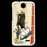 Coque HTC Desire 310 Corrida à cheval 10
