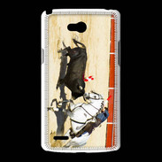 Coque LG L80 Corrida à cheval 10