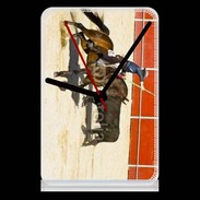 Pendule de bureau Corrida à cheval 25