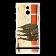 Coque Sony Xperia P Taureau de corrida 75