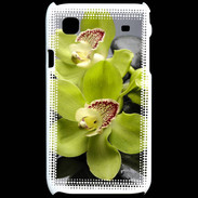 Coque Samsung Galaxy S Orchidée jaune