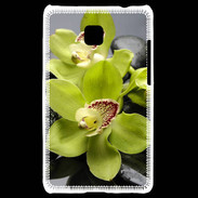Coque LG Optimus L3 II Orchidée jaune