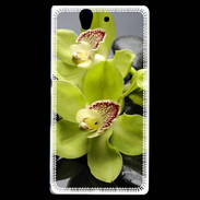 Coque Sony Xperia Z Orchidée jaune