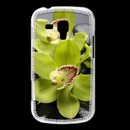 Coque Samsung Galaxy Trend Orchidée jaune