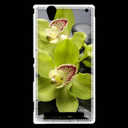 Coque Sony Xperia T2 Ultra Orchidée jaune
