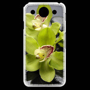 Coque LG G Pro Orchidée jaune