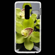 Coque LG G2 Orchidée jaune