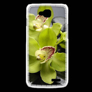 Coque LG L90 Orchidée jaune