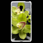Coque LG F6 Orchidée jaune