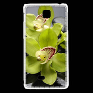 Coque LG F5 Orchidée jaune