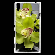 Coque Sony Xperia T3 Orchidée jaune