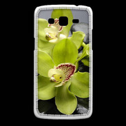 Coque Samsung Core Plus Orchidée jaune