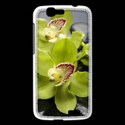 Coque Huawei Ascend G7 Orchidée jaune