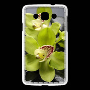 Coque LG L60 Orchidée jaune