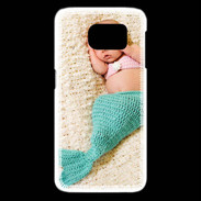 Coque Samsung Galaxy S6 edge Bébé Sirène