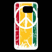Coque Samsung Galaxy S6 edge Rasta Peace and Love 15