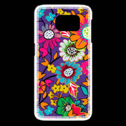 Coque Samsung Galaxy S6 edge Fond Hippie 1