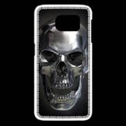 Coque Samsung Galaxy S6 edge Tête de mort en métal
