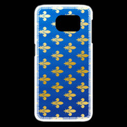 Coque Samsung Galaxy S6 edge Fleurs de Lys