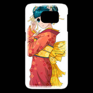 Coque Samsung Galaxy S6 edge Manga féminin