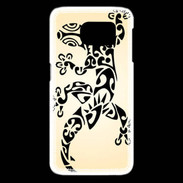 Coque Samsung Galaxy S6 edge Salamandre tribal