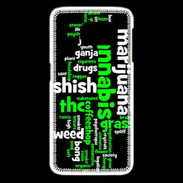 Coque Samsung Galaxy S6 edge Cannabis Tag