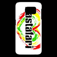Coque Samsung Galaxy S6 edge Rastafari love