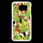 Coque Samsung Galaxy S6 edge Cannabis 3 couleurs