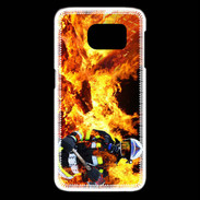 Coque Samsung Galaxy S6 edge Pompier soldat du feu