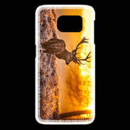 Coque Samsung Galaxy S6 edge Cerf au levé du soleil