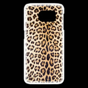 Coque Samsung Galaxy S6 edge Fonde de panthère 