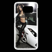 Coque Samsung Galaxy S6 edge Voiture et charme