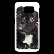 Coque Samsung Galaxy S6 edge Bulldog français 2