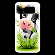 Coque Samsung Galaxy S6 edge Humour vache 10