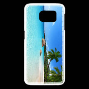 Coque Samsung Galaxy S6 edge Belle plage