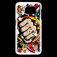 Coque Samsung Galaxy S6 edge Graffiti free fight