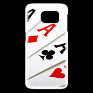 Coque Samsung Galaxy S6 edge Poker 4 as
