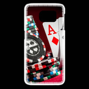 Coque Samsung Galaxy S6 edge Paire d'As au poker