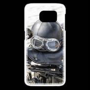 Coque Samsung Galaxy S6 edge Casque de moto vintage