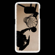 Coque Samsung Galaxy S6 edge Basket en noir et blanc