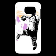 Coque Samsung Galaxy S6 edge Joueur de handball