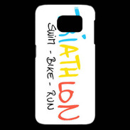 Coque Samsung Galaxy S6 edge Triathlon passion