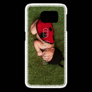 Coque Samsung Galaxy S6 edge Bébé coccinelle